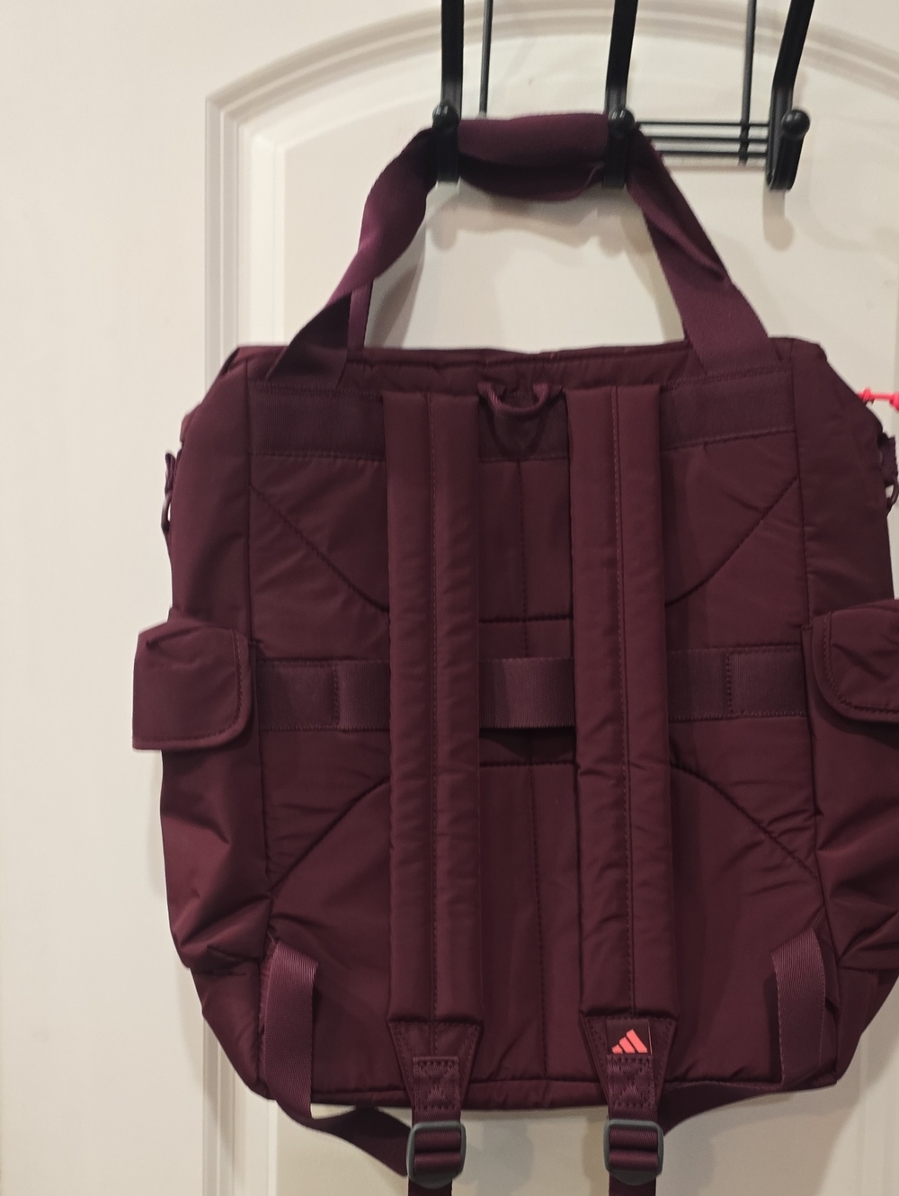 Adidas Saturday 2 Backpack- Burgandy - Picture 9 of 11